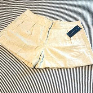 French Connection-Cotton/Linen dress shorts. NWT-size 10
